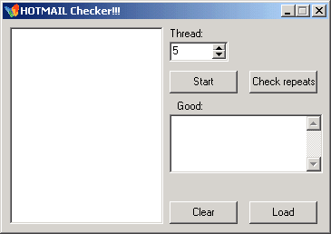 Hotmail Checker. Download. Check Hotmail e-mail.